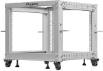 LANBERG Open Rack 19" 9U, adjustable | OR01-6109-S | 65.7 x 60 x 57.7 cm | Gray