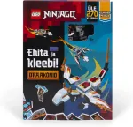 LEGO BOOKS LEGO NINJAGO Tegevusraamat "Ehita ja kleebi! Draakonid" (eesti keeles)