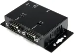 StarTech.com 2 Port USB auf Seriell RS232 Adapter - USB / DB9 Hub Wandmontagef&auml;hig - Serieller Adapter - USB2.0 - RS-232 x 2 - Schwarz (ICUSB2322I)