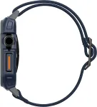 SPIGEN Kaitse&uuml;mbris kellarihmaga Lite Fit Pro, Apple Watch Series 11 / 10 (46mm), tumesinine,