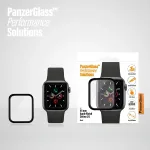 PANZERGLASS Kaitseklaas Apple Watch SE 3 / SE (2024/2023/2022) / SE / Series 6 / 5 / 4 (44mm), veekindel, kumera musta &auml;&auml;rega,