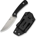 No name N&oacute;ż Civivi Carveth Fixed AEB-L Black G10