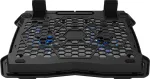 Noname CANYON NS03, Cooling stand dual-fan with 2x2.0 USB hub, support up to 10&rdquo;-15.6&rdquo; laptop, ABS plastic and iron, Fans dimension:125*125*15mm(2pcs), DC 5V, fan speed: 800-1000RPM, size:340*265*30mm, 435g
