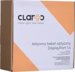 Claroc Kaabel DisplayPort - DisplayPort 10m grey (CLAROC-DP-14-10M)