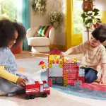 Magna-Tiles magnetkonstruktori komplekt Tulet&otilde;rjedepoo, 50 osa