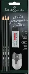 Faber-Castell Bleistift 1111 Exam Set BK