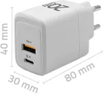 QOLTEC 51823 GaN 20W charger 5/20V 1.5A