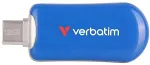 M&auml;lukaart VERBATIM Plectra Blue 128GB USB-C Flash Drive 30233
