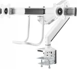 Neomounts NM-D775DXWHITE 81,28cm 32Zoll Desk Mount desk clamp/grommet