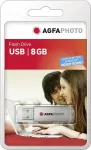 M&auml;lukaart AgfaPhoto USB 2.0 silver 8GB