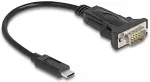 DeLOCK Adapter USB Type-C > 1 x Seriell RS-232 D-Sub 9 Pin