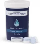 Crystal Drop 2 fazių valymo tabletės 40vnt. x 3.5 g