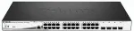 D-Link Switch DGS-1210-28MP 24GE PoE+ 4SFP