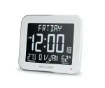 Raadio Muse | Wall Clock with Alarm Function | M-090 WMC | White