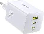 Noname Wall Charger Baseus EnerFill FE11, 100W, 5A, 1 x USB-A - 2 x USB-C, White P10182102213-00