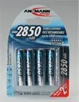 Ansmann 1x4 NiMH rech. battery 2850 Mignon AA 2650 mAh