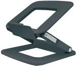 LEITZ Ergo Laptopstnder dunkelgrau aus 80% recyceltem Kunststoff
