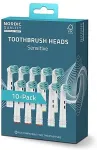 NORDIC QUALI Brush heads ty Sensitive 10-pack / 2270012