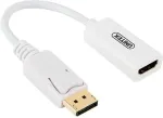 UNITEK ADAPTER DISPLAYPORT TO HDMI 4K; Y-6332 WHITE