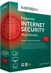 Kaspersky Internet Security 2 seadmele, 1 aasta litsents (aktiveerimiskood, toetab Windows, macOS ja Android)