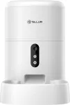 Tellur Smart WiFi Pet Feeder, UltraHD Camera, 4L white