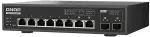 Qnap switch QSW-L3208-2C6T (6x 10GbE port, 2x 10G SFP+/NBASE-T Combo, Lite Managed)