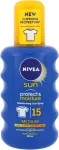 Nivea Sun Protect & Moisture Sun Spray SPF15 200ml - p&auml;ikesekaitsekreem