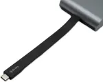 Terra Wortmann AG MOBILE dokkimisjaam 770 USB-C topeltkuvariga dokkimisjaam reisimiseks!