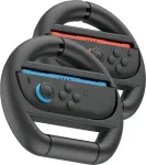 ILike - iPega SW2054 Racing Wheel for JoyCon Controllers Nintendo Switch 2 Black