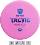 Discmania Discgolf Midrange driver SOFT EXO TACTIC Evolution Pink 4/2/0/3
