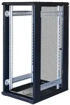 TOTEN 19" cabinet , System G, 27U, 600x800, perforated doors, 800kg load, black / G3.6827.9801 / 19-G6827PP