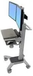 ERGOTRON Neo-Flex Dual WideView WorkSpace, Grey, 1156 x 502 x 610