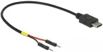 DeLOCK USB Stromkabel Typ-C auf 2 x Pfostenstecker einzeln Strom 20 cm