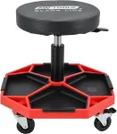 AWTOOLS AW ADJUSTABLE WORKSHOP SEAT WITH BLACK LINE DIVIDERS