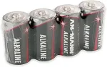 Ansmann 1x4 Alkaline Baby C LR 14 red-line