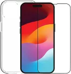 DBRAMANTE1928 360 protection eco-bundle - iPhone 15 - Clear