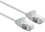 ROLINE UTP DataCenter Patchkabel Cat.6A (Class EA), LSOH, slim, grau, 1 m
