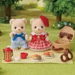 EPOCH Sylvanian Families - Biscuit Bears Siblings Picnic Fun