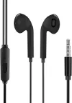 OBAL:ME Wired Headphones 3.5mm Jack Black