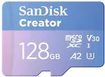 M&auml;lukaart SANDISK CARD Creator MicroSD 128GB