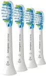 Philips Sonicare C3 Premium Plaque Defence HX9044/17 4x White sonic toothbrush heads