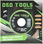 DSDTOOLS 115 x 1,0 x 22 mm TURBO teemantl&otilde;ikeketas plaadile DS1095