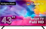 Teler No name Telewizor Kruger&Matz 43" FHD Google TV, DVB-T2/S2/T/C H.265 HEVC