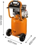 NEO TOOLS No name Vertical oil compressor 40l, 230V