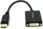 StarTech.com DisplayPort auf DVI Adapter - DP (St) zu DVI (Bu) Video-Konverter - DisplayPort-Adapter - DisplayPort (M) - DVI-I (W) (DP2DVI2)