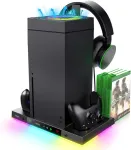 NONAME iPega XBX024S Multifunctional Charging RGB Cooling Stand for Xbox