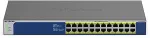 Netgear GS524PP Switch 24 Port Gigabit Ethernet LAN PoE Switch (mit 24x PoE+ 300W erweiterbar, Plug-and-Play, Desktop oder 19 Zoll Rack-Montage)
