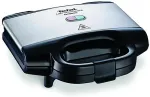 TEFAL SM1572 sandwich maker 700 W Black, Stainless steel