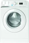 Pesumasin Indesit | Washing machine | BWSA 61294 W EU N | Energy efficiency class C | Front loading | Washing capacity 6 kg | 1150 RPM | Depth 42.5 cm | Width 59.5 cm | Display | Big Digit | White