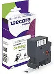 Armor WECARE tape compatible with DYMO S0720830,Black/White,19mm*7m
